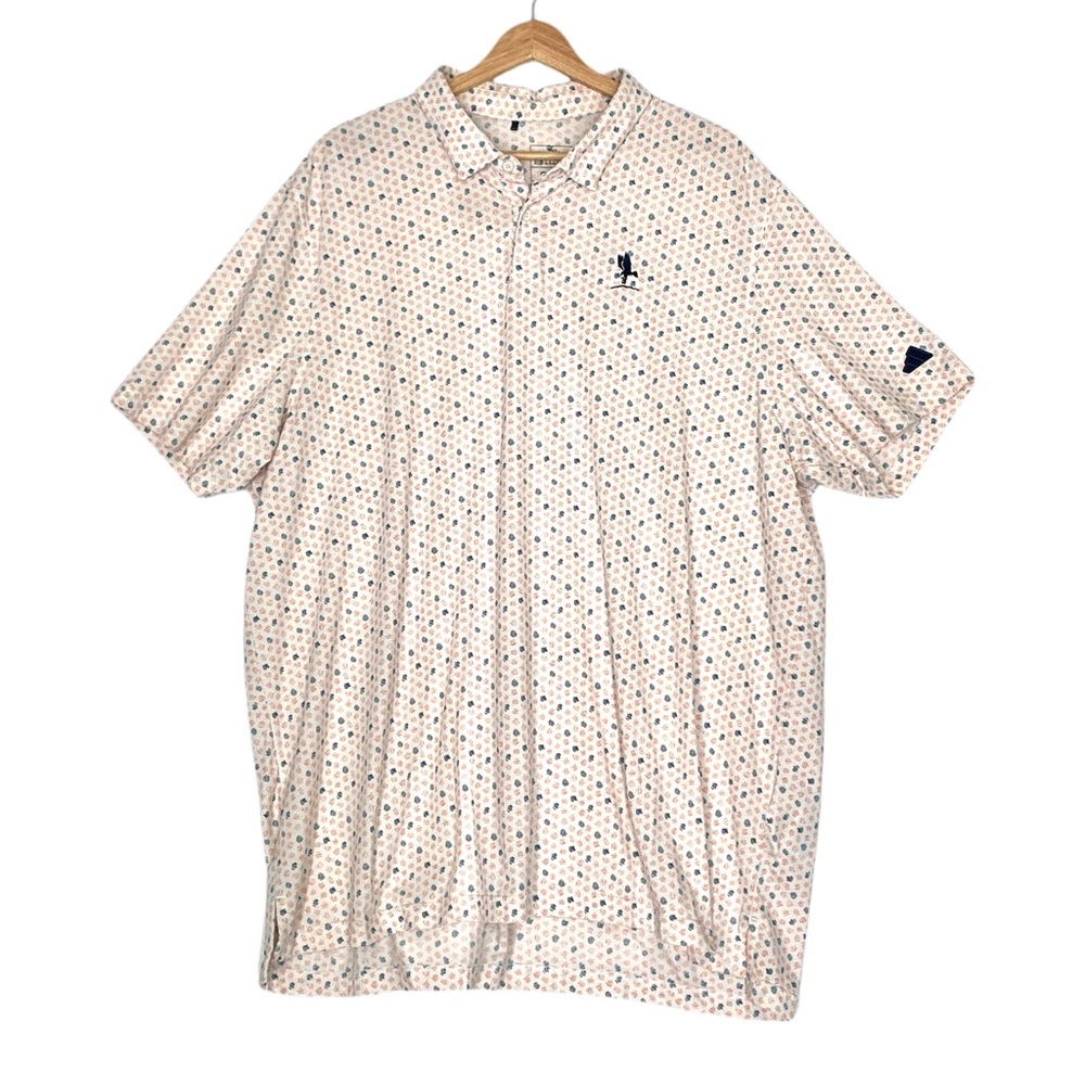 Adidas Short Sleeve Golf Polo Shirt Size 2XL